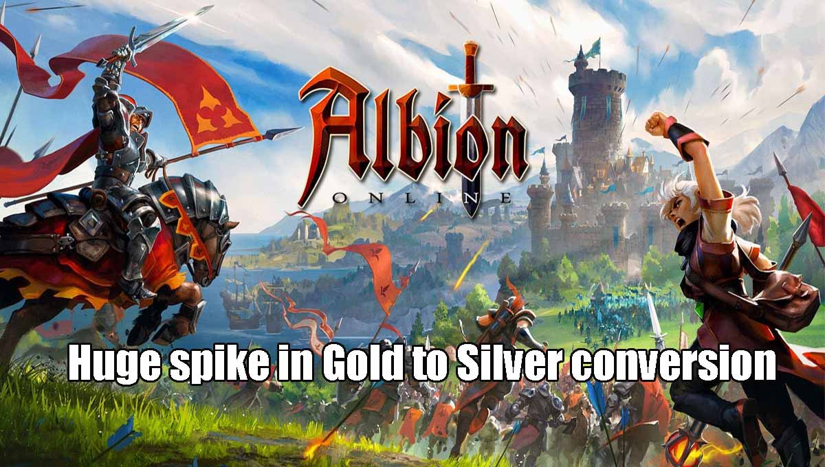 What Is The Reason For The Gold To Silver Spike In Albion Online